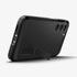 ACS05623 - Galaxy S23 Ultra Case Tough Armor in black showing the back